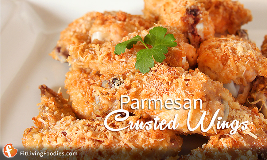 Ultra Low Carb Parmesan Crusted Chicken Wings Recipe