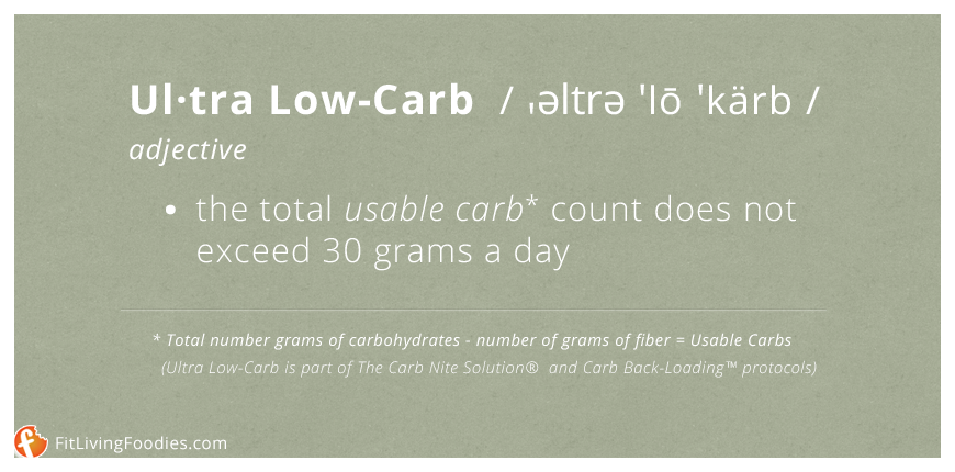 What is Ultra Low Carb