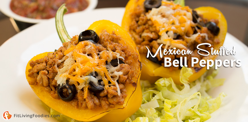 Ultra Low-Carb Mexican Stuffed Bell Peppers