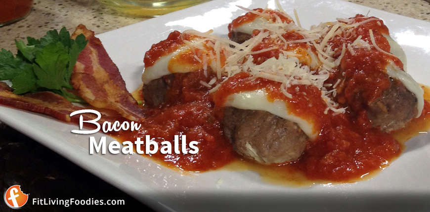 Ultra Low Carb Bacon Meatballs