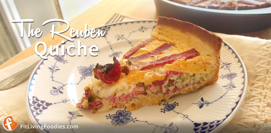 Ultra Low Carb Reuben Quiche