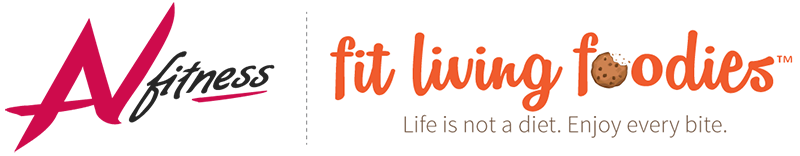 Alex Navarro | Fitness Fit Living Foodies Logo